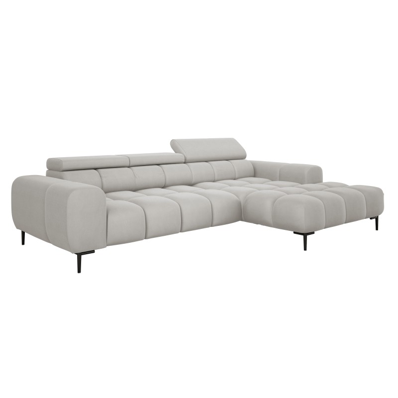 Narożnik PLAZA MINI Prawostronny w tkaninie SOLAR 03 WERSAL