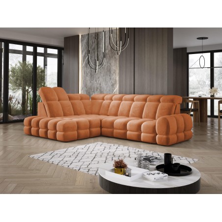 Narożnik TOLLO L Lewostronny Elektryczna regulacja Salvador 08 WERSAL