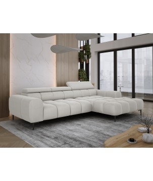 Narożnik PLAZA MINI Prawostronny w tkaninie SOLAR 03 WERSAL