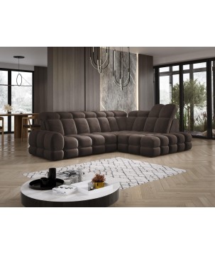 Narożnik TOLLO L Prawostronny Elektryczna regulacja Salvador 04 WERSAL