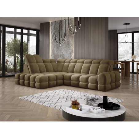 Narożnik TOLLO L Lewostronny Elektryczna regulacja Salvador 10 WERSAL