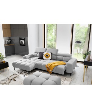 Narożnik PLAZA Mini Lewostronny w tkaninie Solar 80 WERSAL