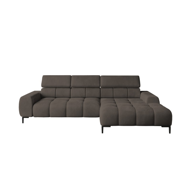 Narożnik PLAZA Mini Prawostronny w tkaninie Solar 28 WERSAL Narożnik PLAZA Mini Prawostronny w tkaninie Solar 28 WERSAL