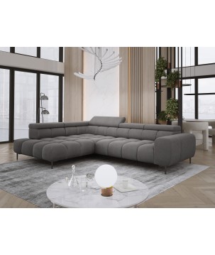 Narożnik PLAZA L Lewostronny w tkaninie Promocyjnej APHRODITE 22 WERSAL