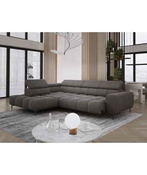 Narożnik PLAZA L Lewostronny w tkaninie Promocyjnej APHRODITE 22 WERSAL