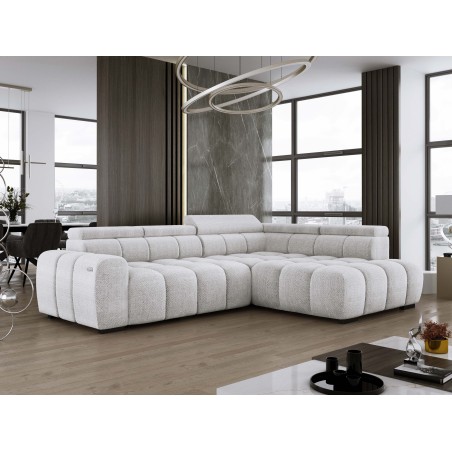 Narożnik BULL L Prawostronny z Elektryczną Regulacją EDEN 17 WERSAL