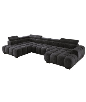 Narożnik BULL XL Lewostronny z elektryczną funkcją regulacji tkanina Eden 21 WERSAL