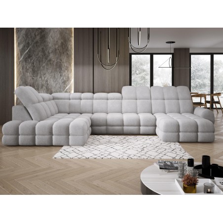 Narożnik TOLLO XL Lewostronny Elektryczna regulacja Tkanina ANTHOLOGY 17 WERSAL