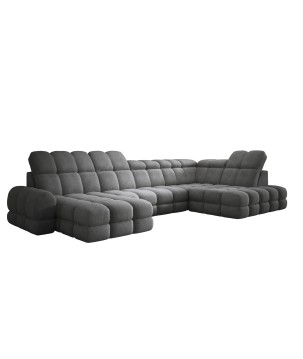 Narożnik TOLLO XL Prawostronny Elektryczna regulacja Tkanina ANTHOLOGY 18 WERSAL