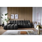 Narożnik CAMPILE L wolnostojący Lewostronny z Elektryczną Regulacją tkanina Eden 21 WERSAL