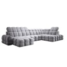 Narożnik TOLLO XL Prawostronny Elektryczna regulacja Tkanina SALVADOR 14 WERSAL