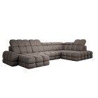 Narożnik TOLLO XL Prawostronny Elektryczna regulacja Tkanina SOLAR 28 WERSAL