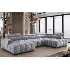 Narożnik BULL XL Prawostronny z elektryczną funkcją regulacji tkanina Eden 18 WERSAL