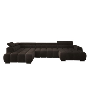 Narożnik BULL XL Lewostronny z elektryczną funkcją regulacji tkanina Salvador 04 WERSAL