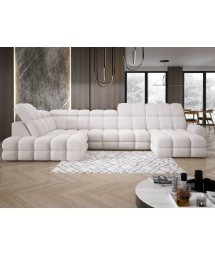 Narożnik TOLLO XL Lewostronny Elektryczna regulacja Tkanina ANTHOLOGY 01 WERSAL