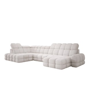 Narożnik TOLLO XL Lewostronny Elektryczna regulacja Tkanina ANTHOLOGY 01 WERSAL