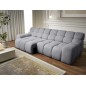 Kanapa Sofa Bigsofa CAMPILE Wersal elektryczne wysuwane siedzisko w tkaninie EDEN 18 WERSAL