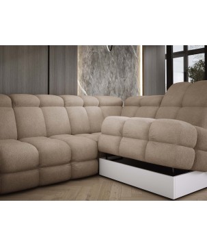 Narożnik TOLLO XL Prawostronny Elektryczna regulacja Tkanina ANTHOLOGY 04 WERSAL