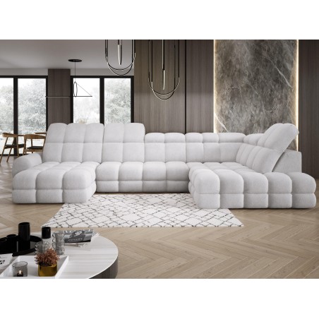 Narożnik TOLLO XL Prawostronny Elektryczna regulacja Tkanina ANTHOLOGY 15 WERSAL