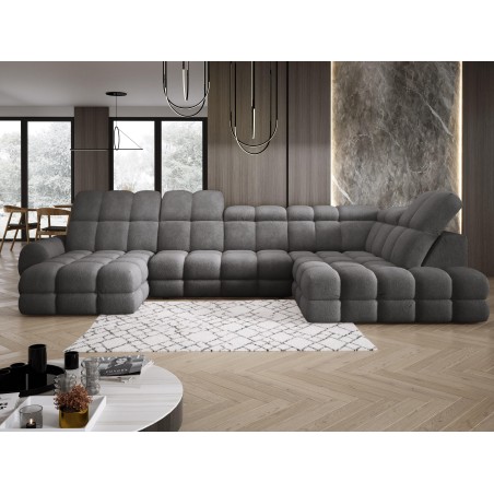 Narożnik TOLLO XL Prawostronny Elektryczna regulacja Tkanina ANTHOLOGY 18 WERSAL