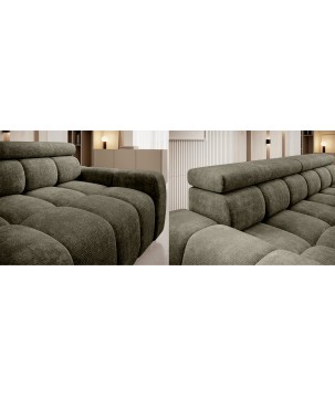 Sofa Kanapa OMBO 4 osobowa wolnostojąca w tkaninie EDEN 12 WERSAL