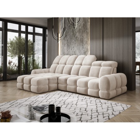 Narożnik TOLLO MINI S Lewostronny Elektryczna regulacja Salvador 01 WERSAL