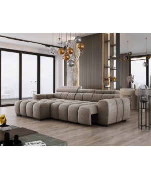 Narożnik OMBO S MINI Lewostronny z Elektryczną Regulacją EDEN 04