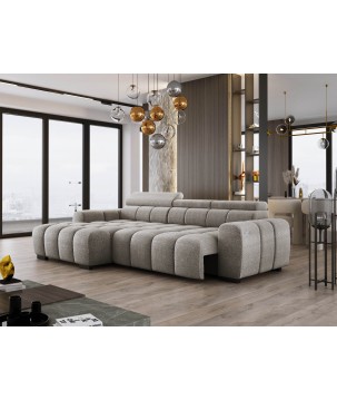 Narożnik OMBO S MINI Lewostronny z Elektryczną Regulacją EDEN 07