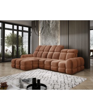 Narożnik TOLLO MINI S Lewostronny Elektryczna regulacja Salvador 08 WERSAL