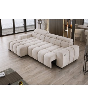 Narożnik OMBO S MINI Lewostronny z Elektryczną Regulacją SALVADOR 01