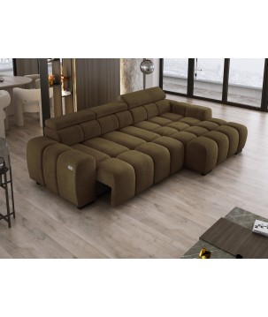 Narożnik OMBO S MINI Prawostronny z Elektryczną Regulacją SALVADOR 10