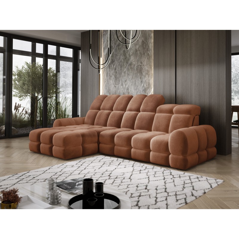 Narożnik TOLLO MINI S Lewostronny Elektryczna regulacja Salvador 08 WERSAL