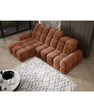 Narożnik TOLLO MINI S Lewostronny Elektryczna regulacja Salvador 08 WERSAL