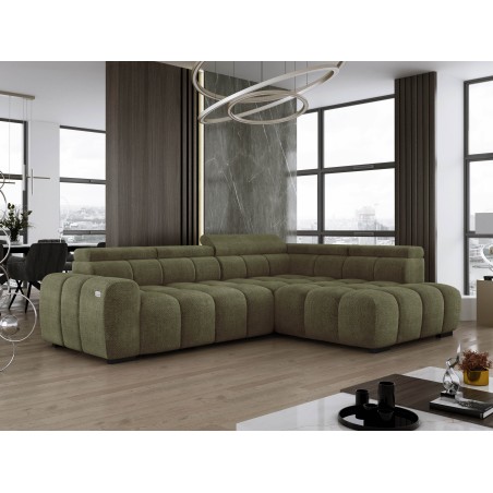 Narożnik BULL L Prawostronny z Elektryczną Regulacją EDEN 12 WERSAL