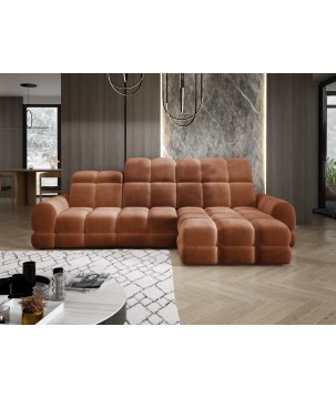 Narożnik TOLLO MINI S Prawostronny Elektryczna regulacja Salvador 08 WERSAL