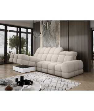 Narożnik TOLLO MINI S Lewostronny Elektryczna regulacja Bubble 03 WERSAL