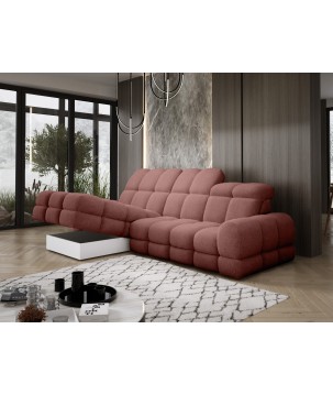 Narożnik TOLLO MINI S Lewostronny Elektryczna regulacja Bubble 09 WERSAL