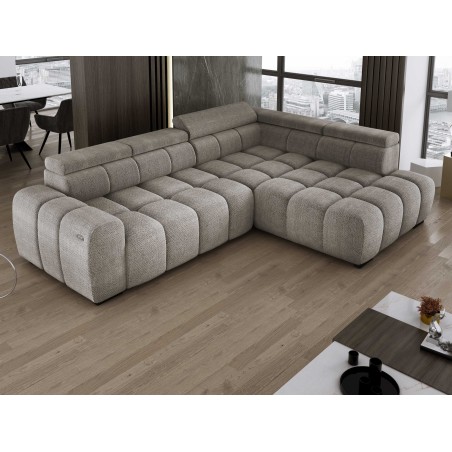 Narożnik BULL L Prawostronny z Elektryczną Regulacją EDEN 07 WERSAL