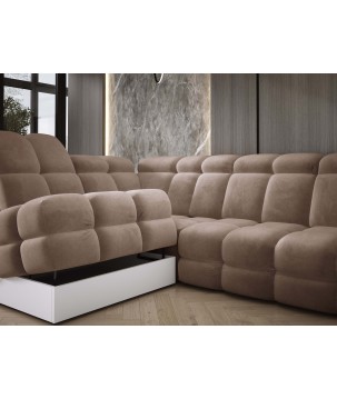 Narożnik TOLLO L Lewostronny Elektryczna regulacja Salvador 03 WERSAL