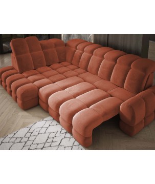 Narożnik TOLLO L Lewostronny Elektryczna regulacja Salvador 07 WERSAL