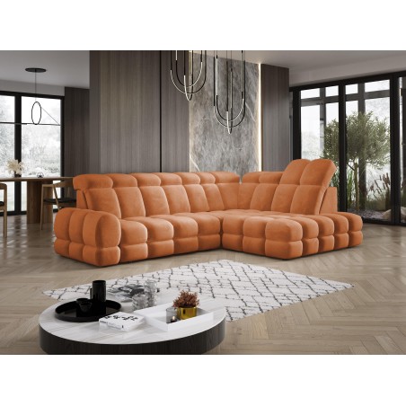 Narożnik TOLLO L Prawostronny Elektryczna regulacja Salvador 08 WERSAL