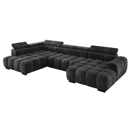 Narożnik BULL XL Lewostronny z elektryczną funkcją regulacji tkanina Eden 21 WERSAL