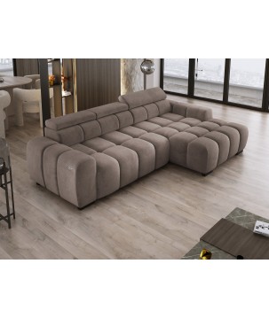 Narożnik OMBO S MINI Prawostronny z Elektryczną Regulacją SALVADOR 03