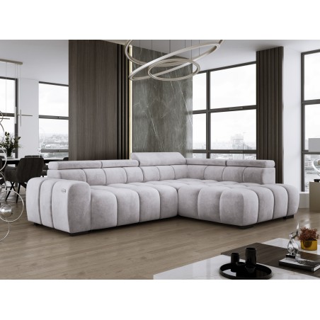 Narożnik BULL L Prawostronny z Elektryczną Regulacją SALVADOR 13 WERSAL