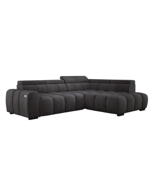 Narożnik BULL L Prawostronny z Elektryczną Regulacją SALVADOR 15 WERSAL