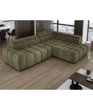 Narożnik BULL L Prawostronny z Elektryczną Regulacją EDEN 12 WERSAL