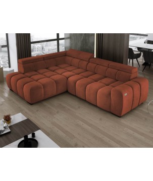 Narożnik BULL L Lewostronny z Elektryczną Regulacją SALVADOR 07 WERSAL