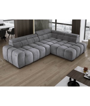 Narożnik BULL L Prawostronny z Elektryczną Regulacją SALVADOR 14 WERSAL