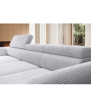 Narożnik ALISSON S/MINI Lewostronny wolnostojąca w tkaninie POSO 27 WERSAL