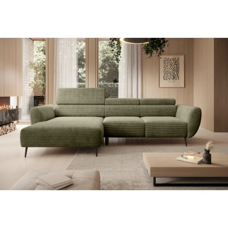 Narożnik ALISSON S/MINI Lewostronny wolnostojący w tkaninie POSO 135 WERSAL